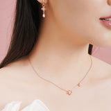 Aurea Fleurette Necklace | Made Different Co | Singapore Personalised Jewellery