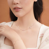 Cherie Floret Necklace | Made Different Co | Singapore Personalised Jewellery
