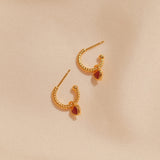 Emmi Love Earrings | Made Different Co | Singapore Personalised Jewellery