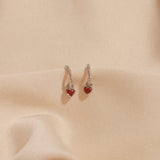 Emmi Love Earrings | Made Different Co | Singapore Personalised Jewellery