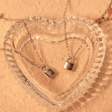 Kei Lock Necklace (Couple Set) | Made Different Co | Singapore Personalised Jewellery