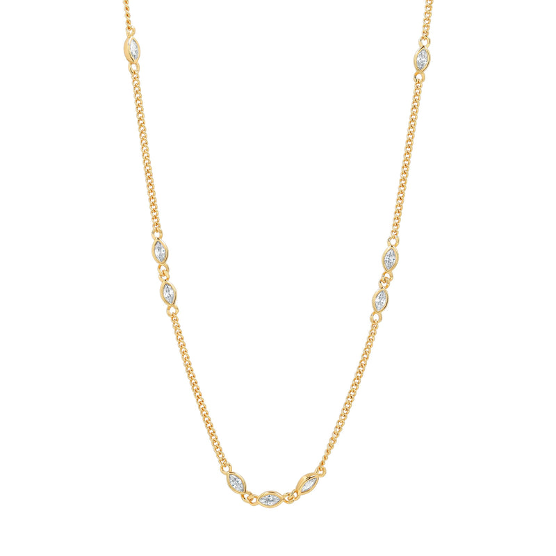 Quinn Marquise Necklace.