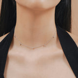 Rayna Cubic Necklace.