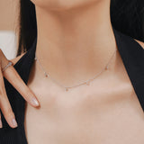 Rayna Cubic Necklace.