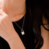 Lara Lock Necklace | Made Different Co | Singapore Personalised Jewellery