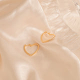 Glenda Studded Hoops Made Different Co.