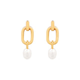 Olivine Pearl Studs.