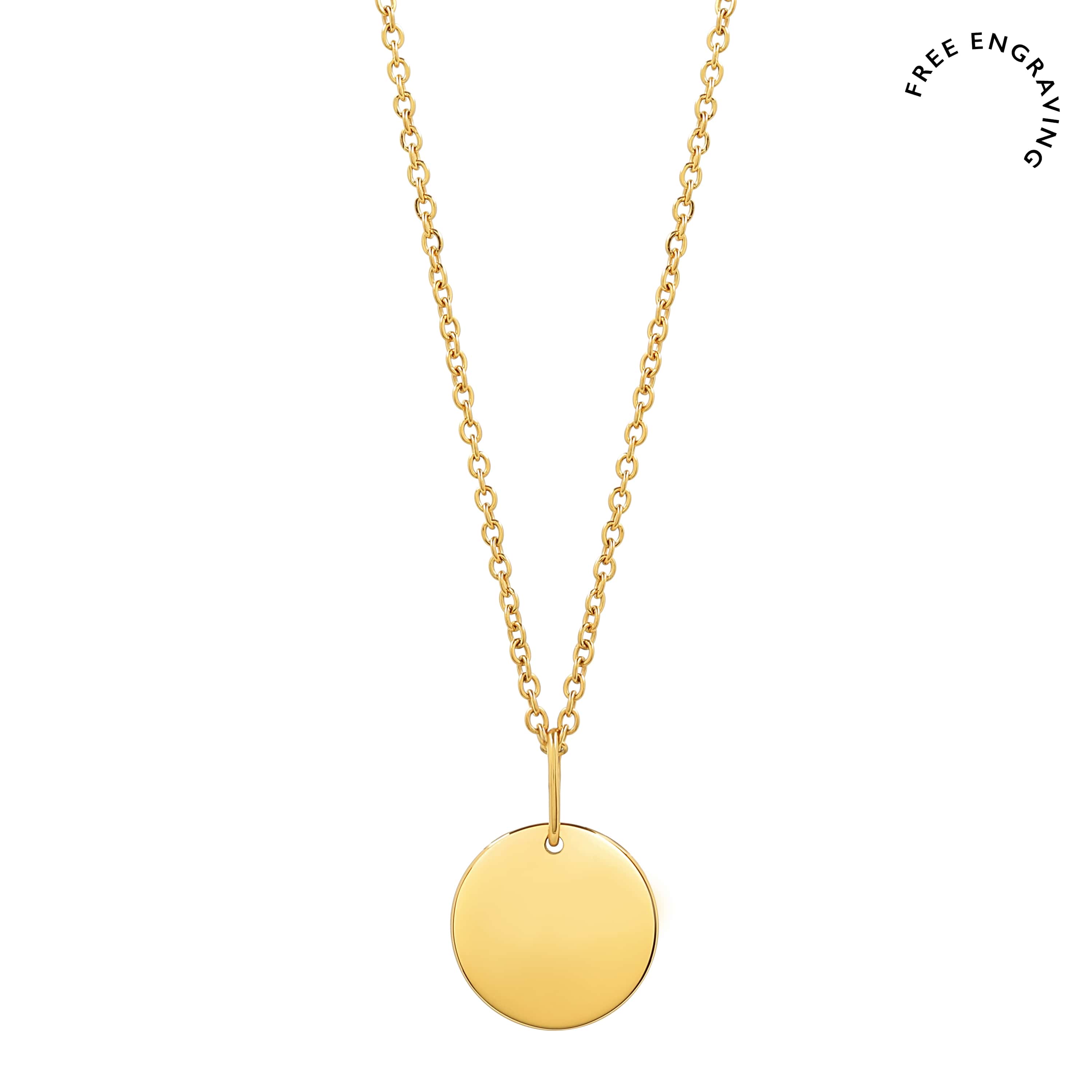 Round Pendant Necklace – Made Different Co - Main Image