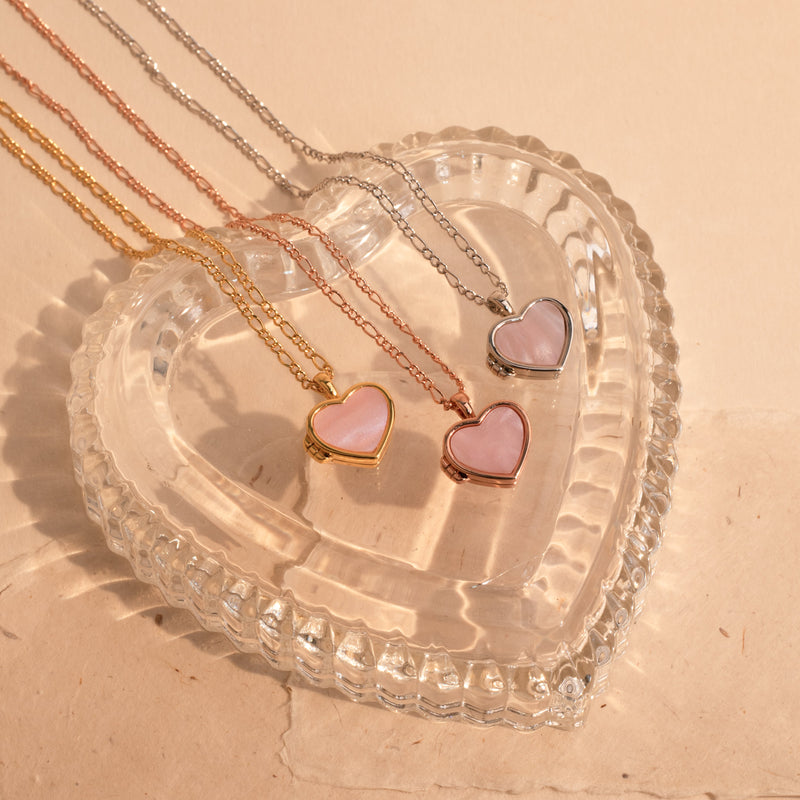 Harlee Locket Necklace Made Different Co