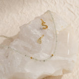 Prehnite Dreamstone Necklace.