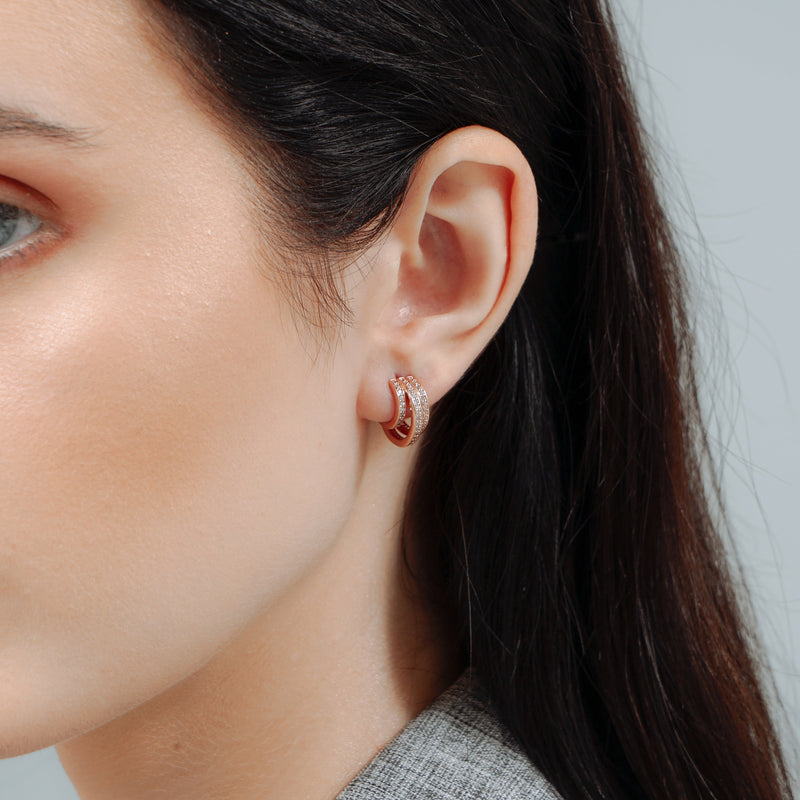 Tessa Trio Hoops.