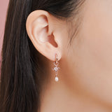 Aurea Fleurette Earrings | Made Different Co | Singapore Personalised Jewellery