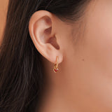 Emmi Love Earrings | Made Different Co | Singapore Personalised Jewellery