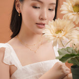 Willow Bloom Earrings | Made Different Co | Singapore Personalised Jewellery