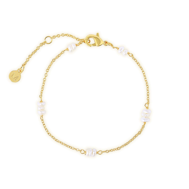 Aubrey Pearl Bracelet