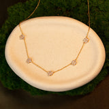Daisy Fleur Necklace | Made Different Co | Singapore Personalised Jewellery