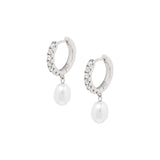 Dareth Pearl Hoops.