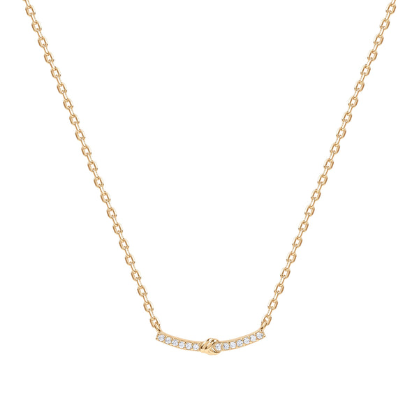 Laurette Love Knot Necklace.