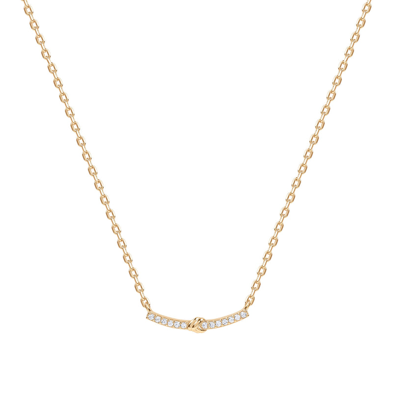 Laurette Love Knot Necklace.