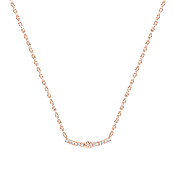 Laurette Love Knot Necklace.