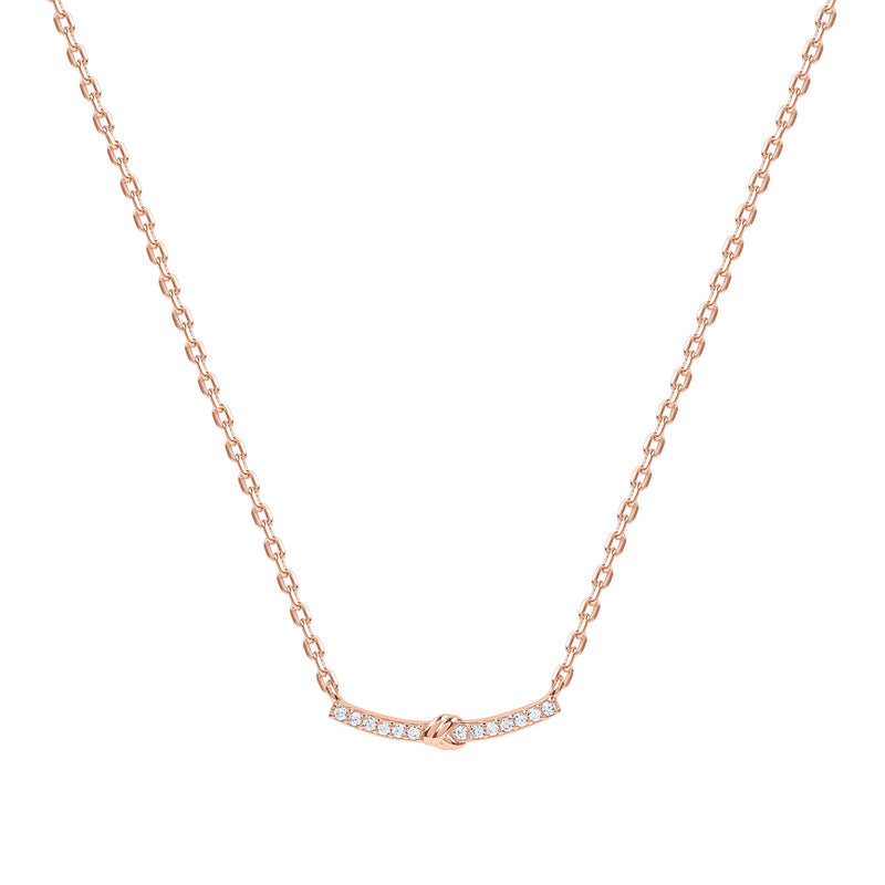 Laurette Love Knot Necklace.