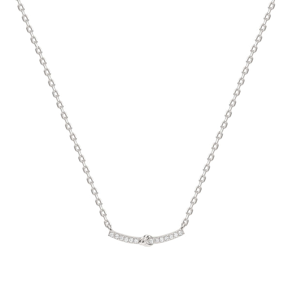 Laurette Love Knot Necklace.