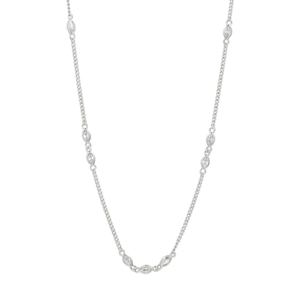 Quinn Marquise Necklace