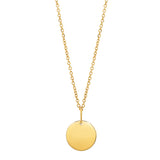 Round Pendant Necklace | Made Different Co | Singapore Personalised Jewellery