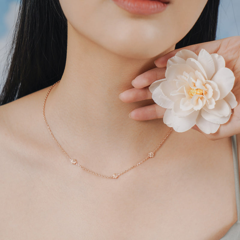 Calla Bloom Necklace.