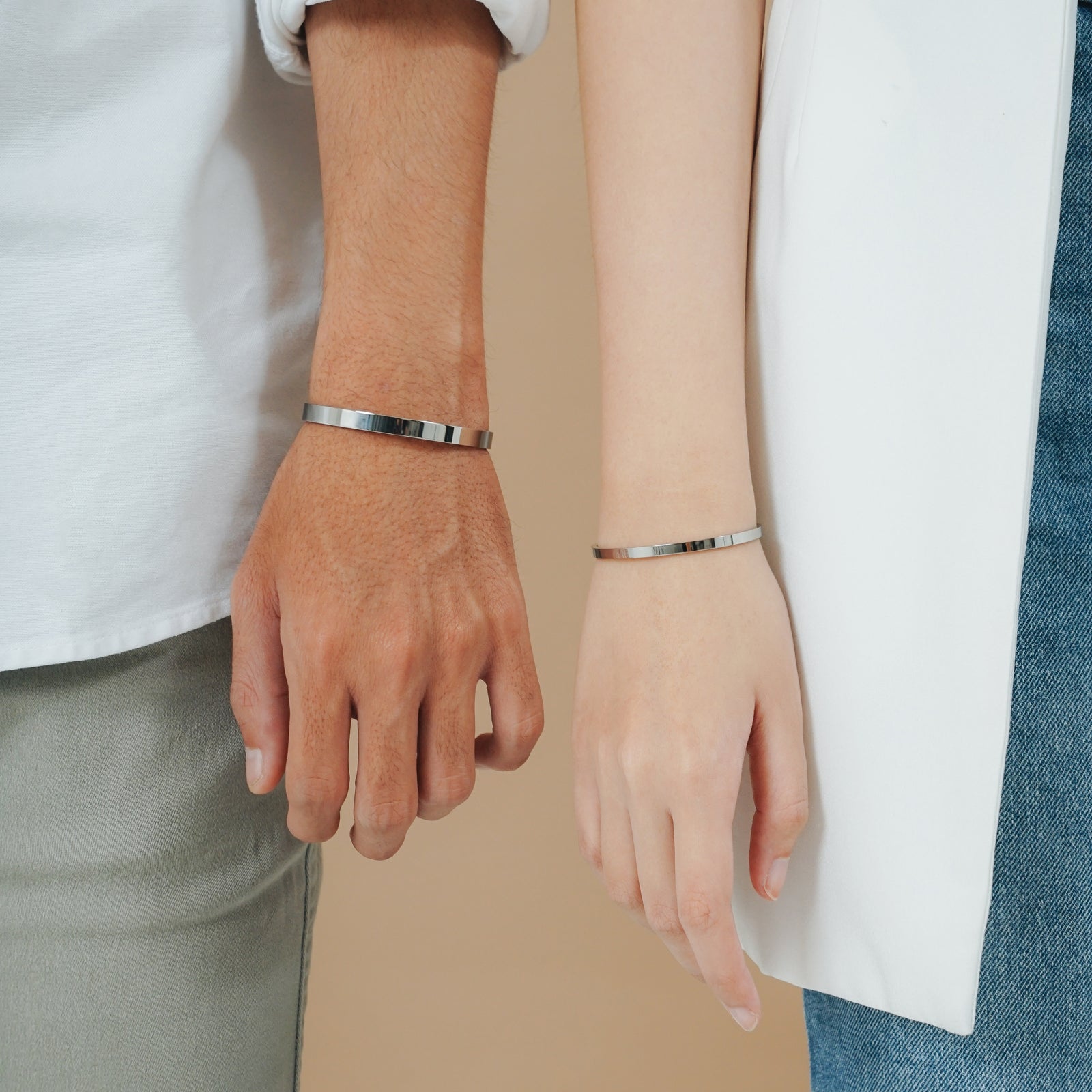 Signature Thin Bangle – Made Different Co - Main Image