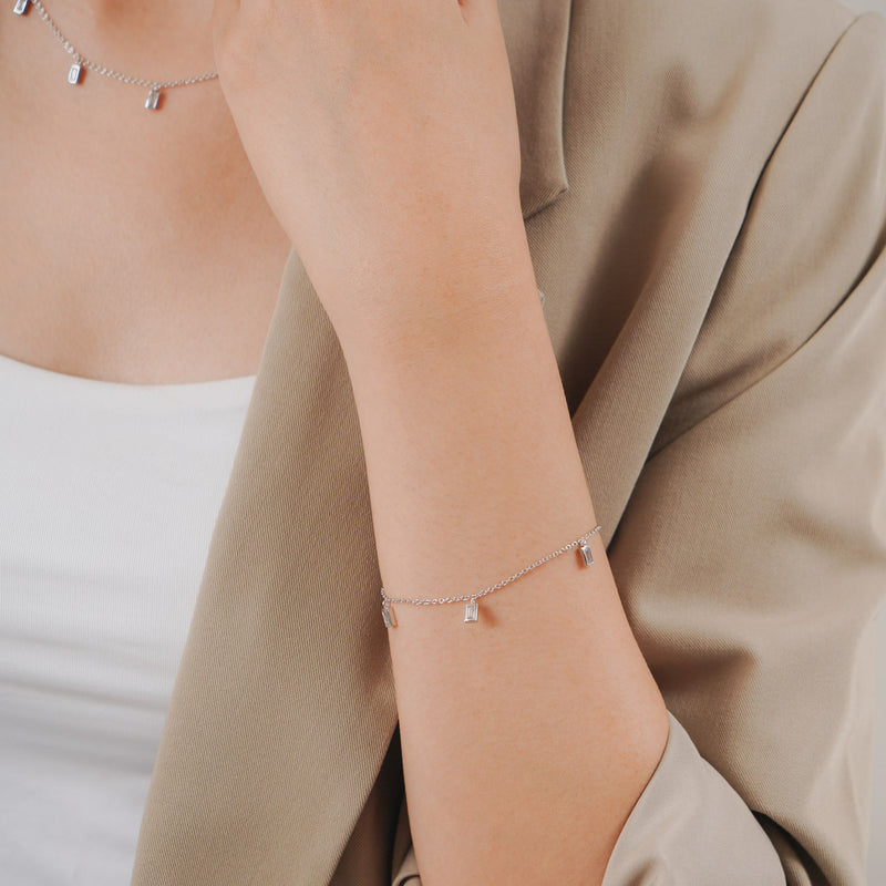 Gia Baguette Bracelet