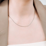 Box Chain Necklace.