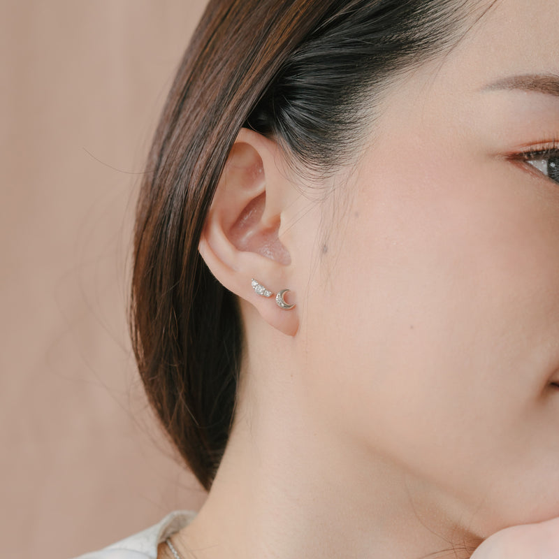 Arya Barbell Earrings Made Different Co.
