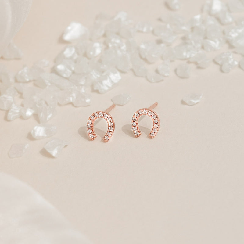 Ava Horseshoe Earrings