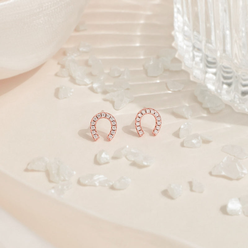 Ava Horseshoe Earrings