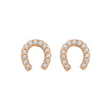 Ava Horseshoe Earrings