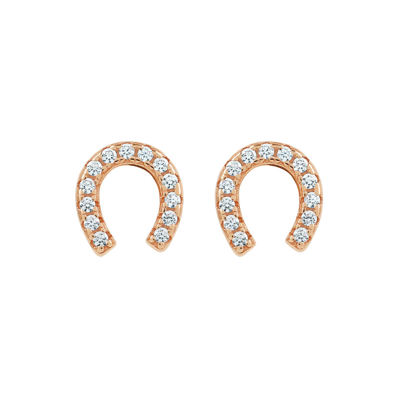 Ava Horseshoe Earrings