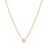 Beth Bezel Necklace