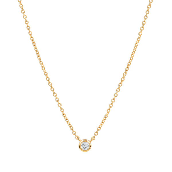 Beth Bezel Necklace