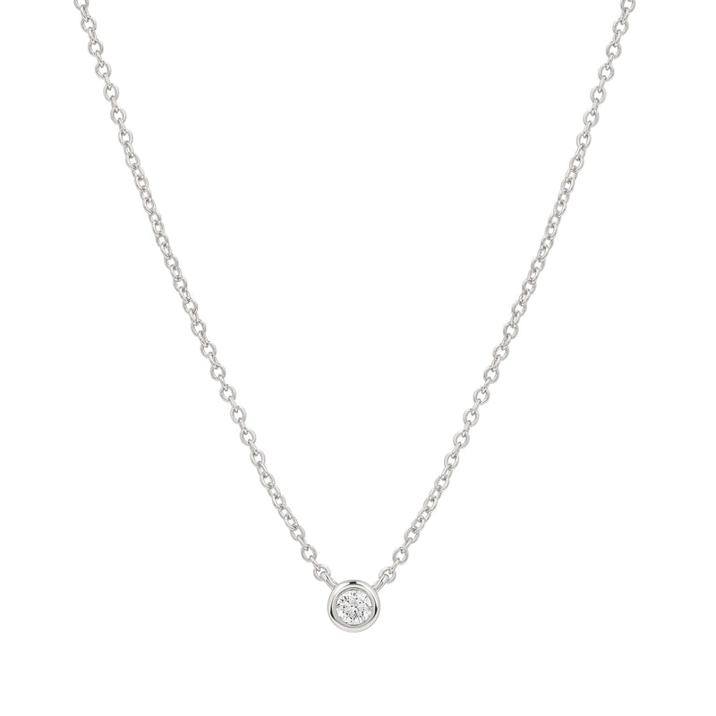 Beth Bezel Necklace