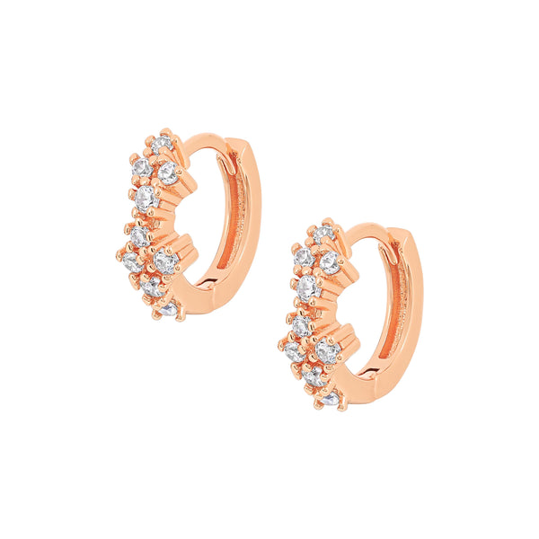 Chiara Crystal Hoops.