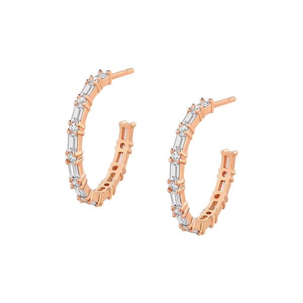 Ciara Baguette Hoops.