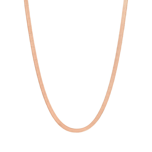 Classic Herringbone Necklace.