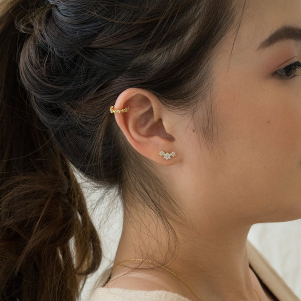 Zinnia Flower Studs Made Different Co.