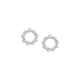 Dahlia Beaded Studs.