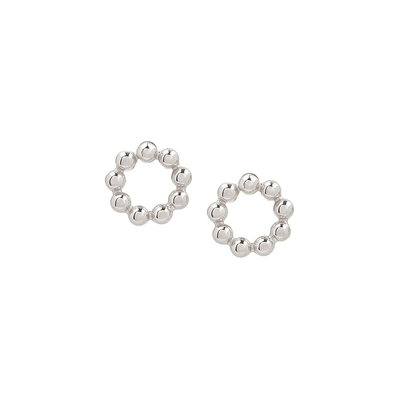 Dahlia Beaded Studs.