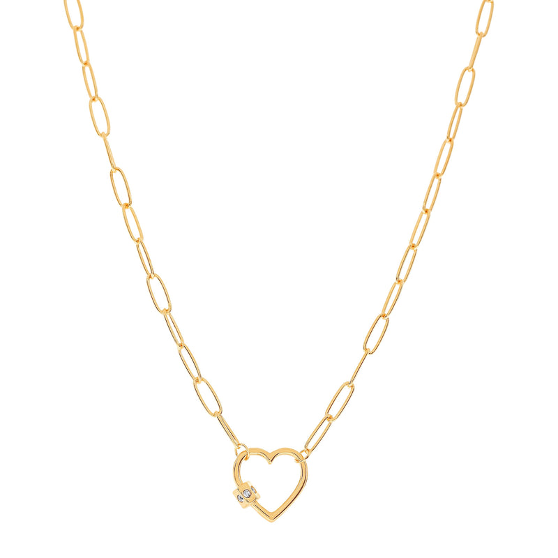 Demi Heart Necklace.