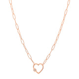 Demi Heart Necklace.