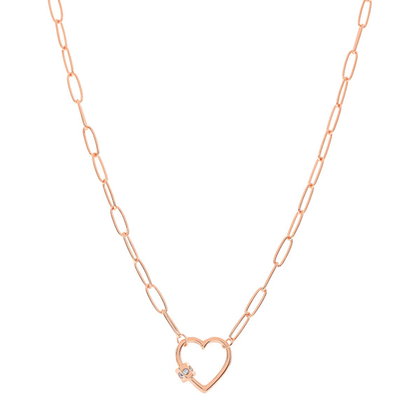 Demi Heart Necklace.