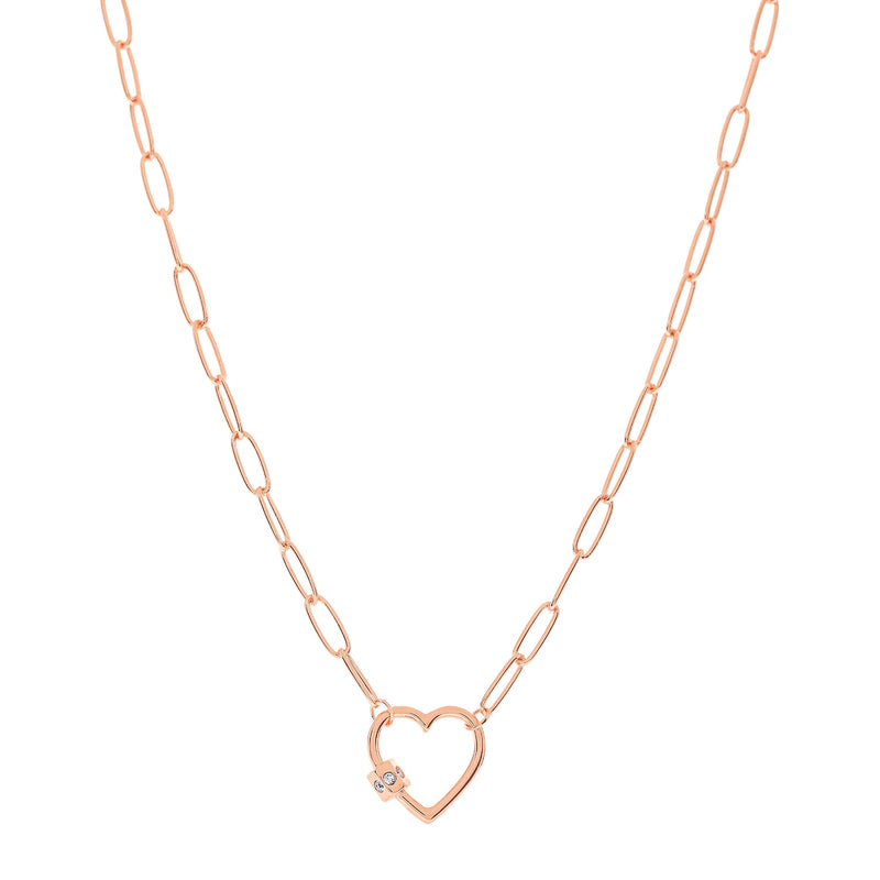 Demi Heart Necklace.